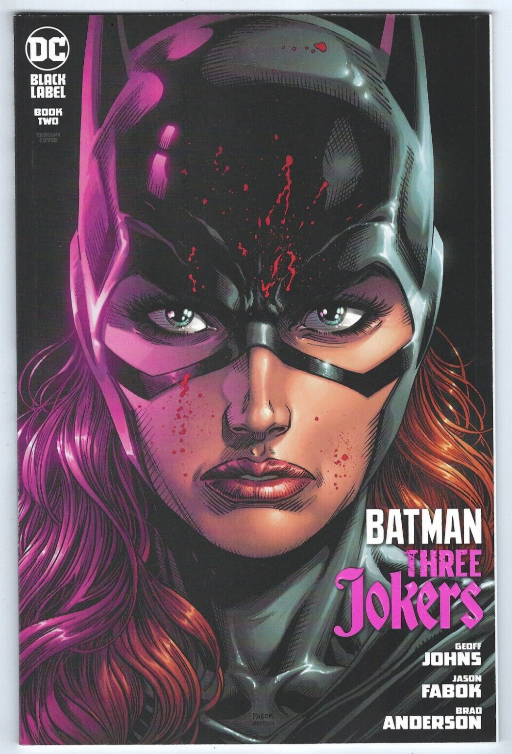 DC Comics BATMAN THREE JOKERS #2 first printing Batgirl variant Cover B