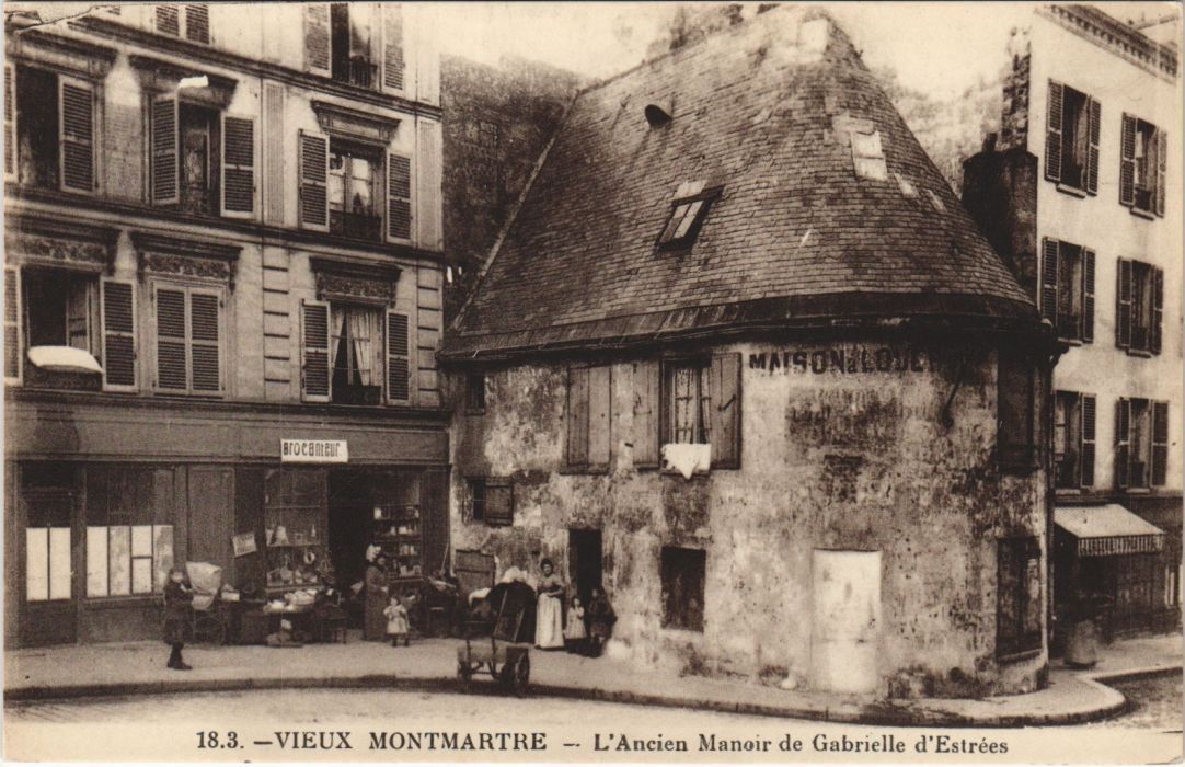 CPA PARIS - L'Ancien Manoir de Gabrielle d'Estrées (51961)