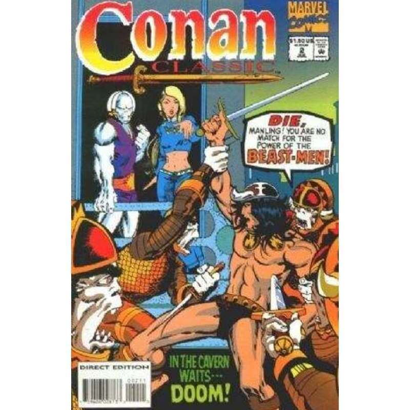 Conan Classic #2 in Near Mint condition. Marvel comics [j*