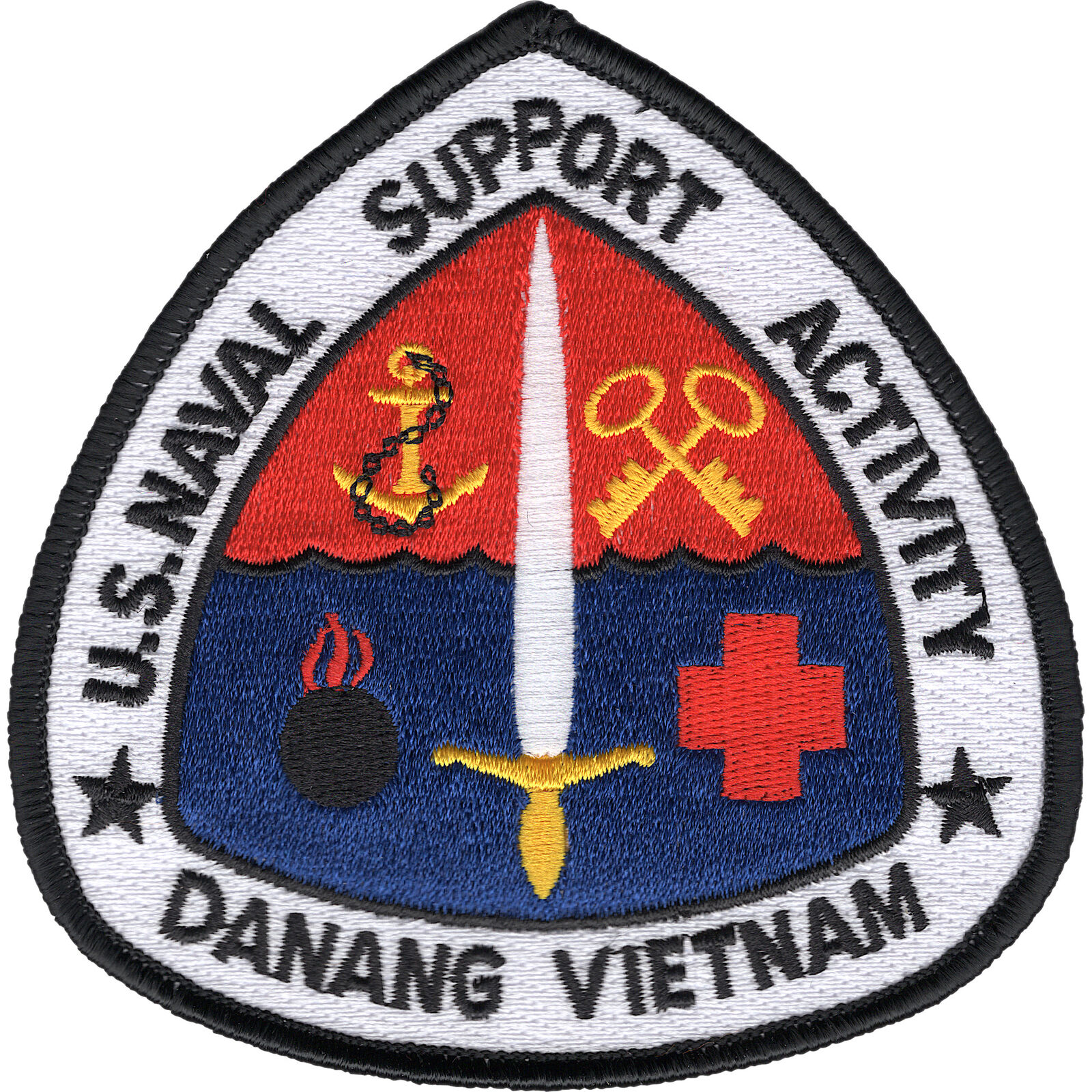 Naval Support Activity Danang Vietnam Patch