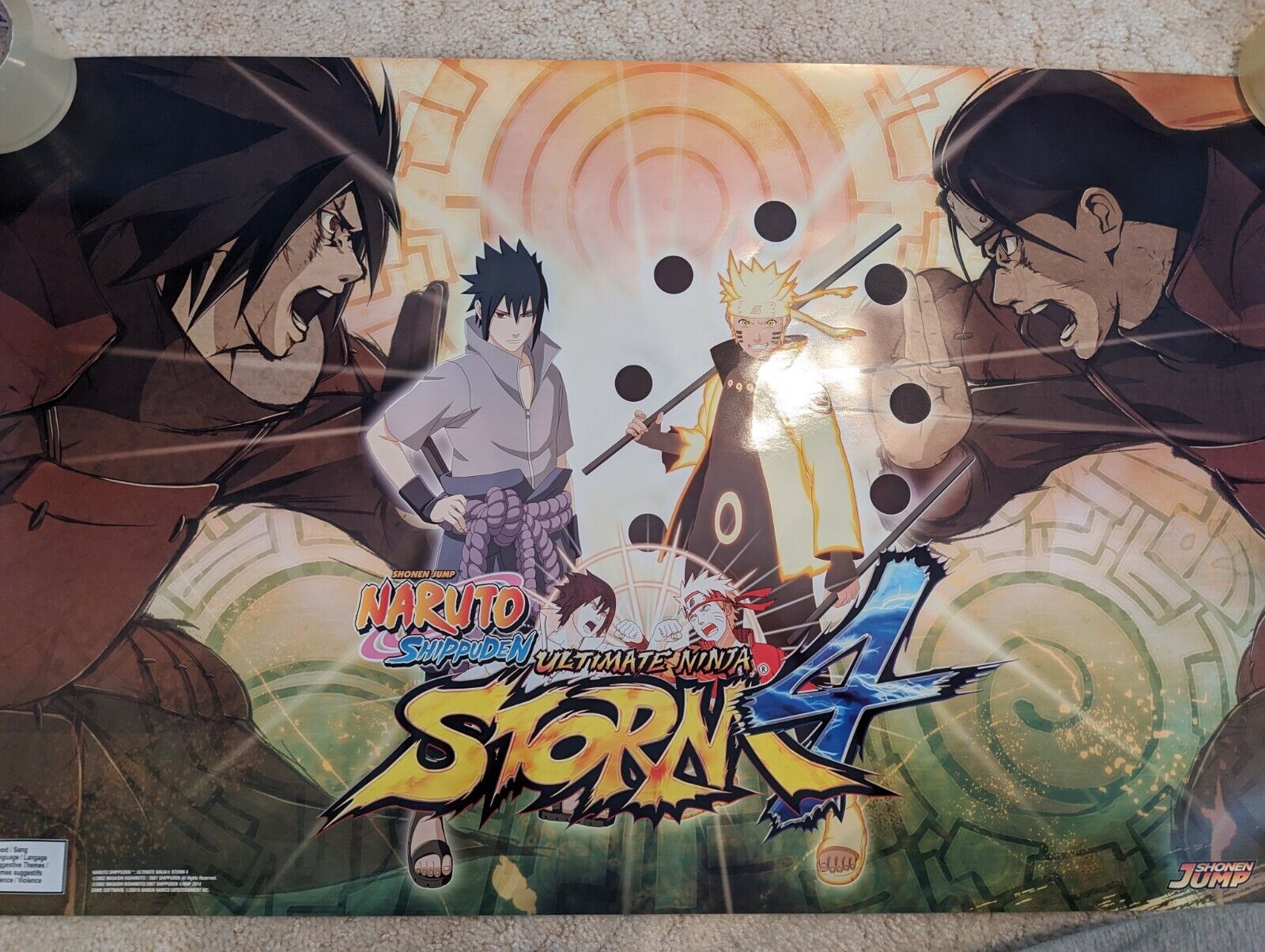 Naruto Shippunden Ultimate Ninja Strom 4 Promo Poster (22X36)