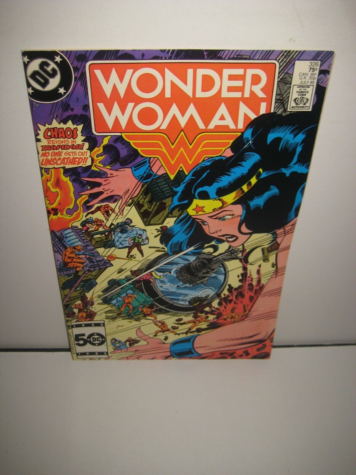 Wonder Woman #326 Copper Age 1985 DC Comics