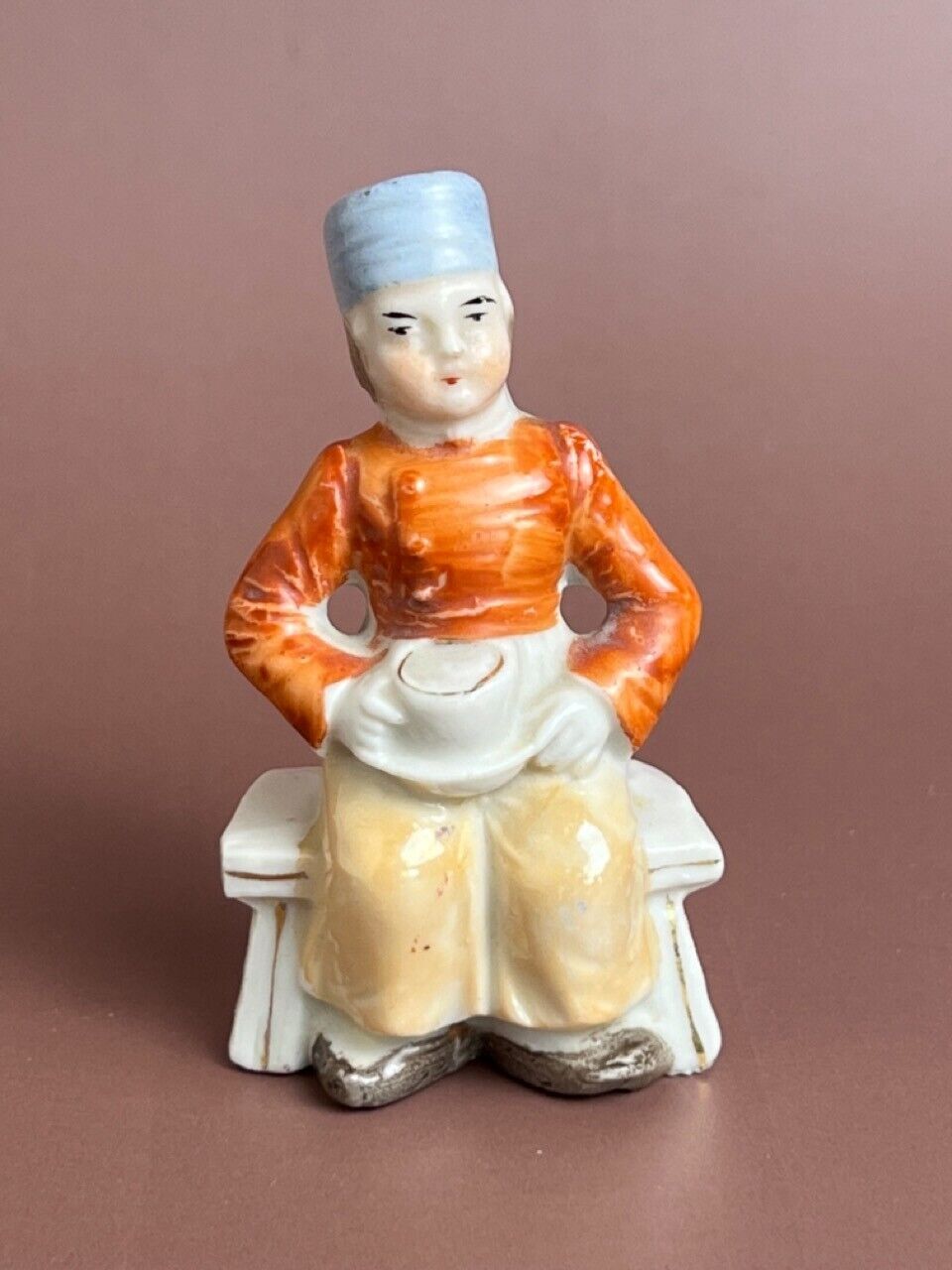 Vintage Made in Japan Style Baker Figurine 3\