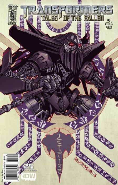 Transformers: Tales of the Fallen #3A VF/NM; IDW | we combine shipping