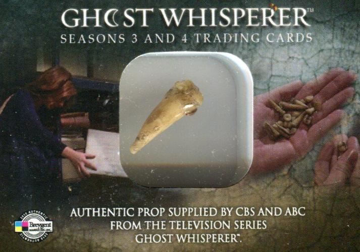 Ghost Whisperer Seasons 3 & 4 San Diego Comic Con Tooth Prop Card