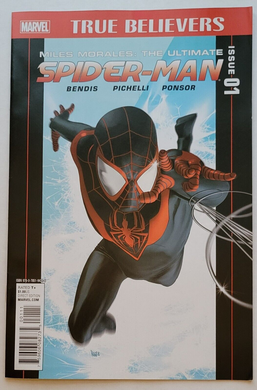 True Believers: Miles Morales the Ultimate Spider-Man #1 MARVEL 2015