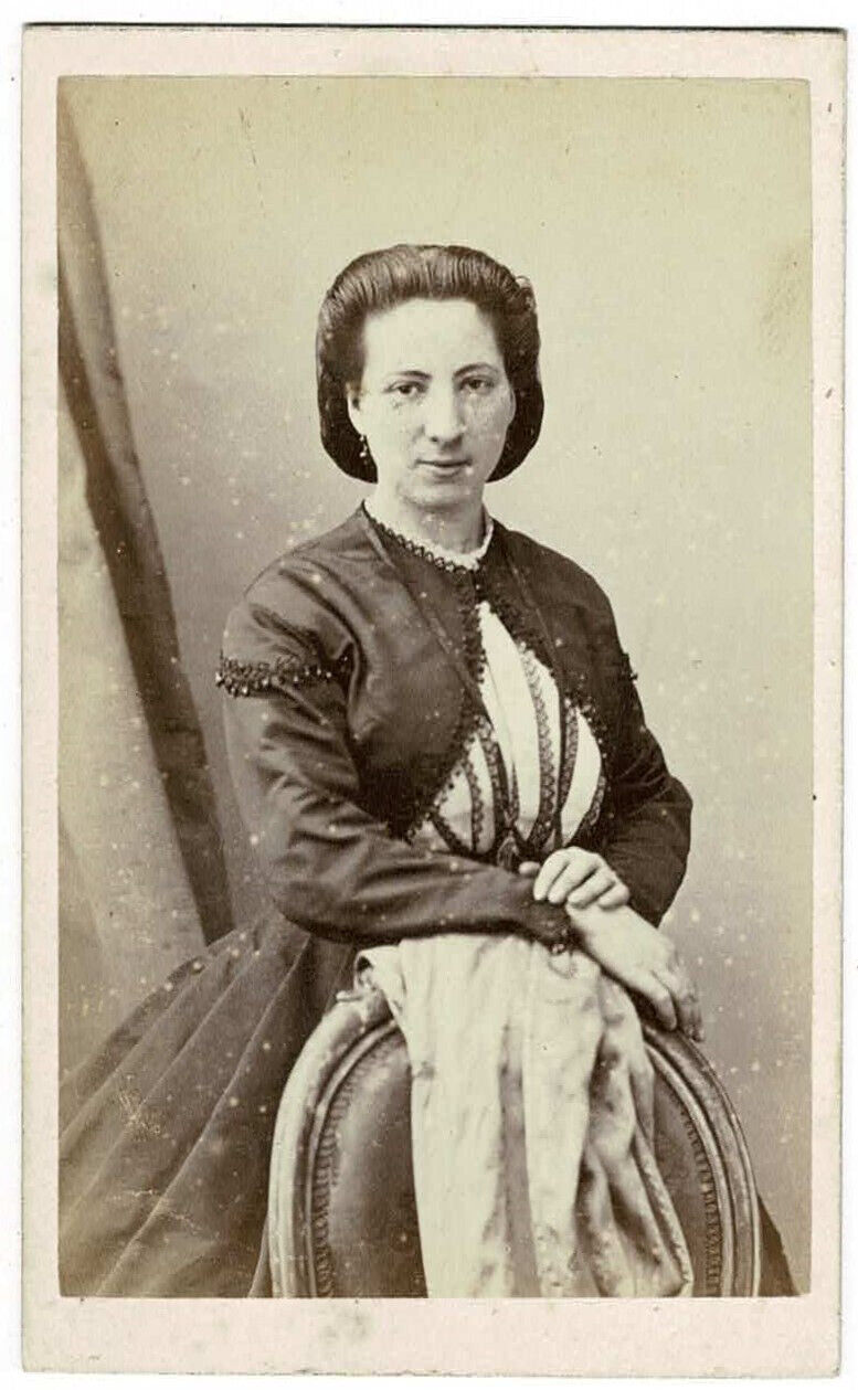 Gustave Le Gray succ. CDV Alophe | Portrait Actress?? | Vintage Albumen c.1860