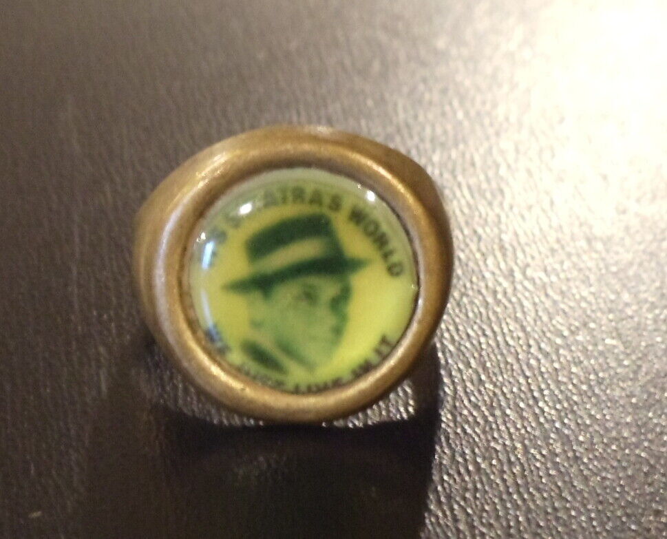 1960\'s Frank Sinatra Gumball Ring Vintage Antique Collectible Advertising RARE