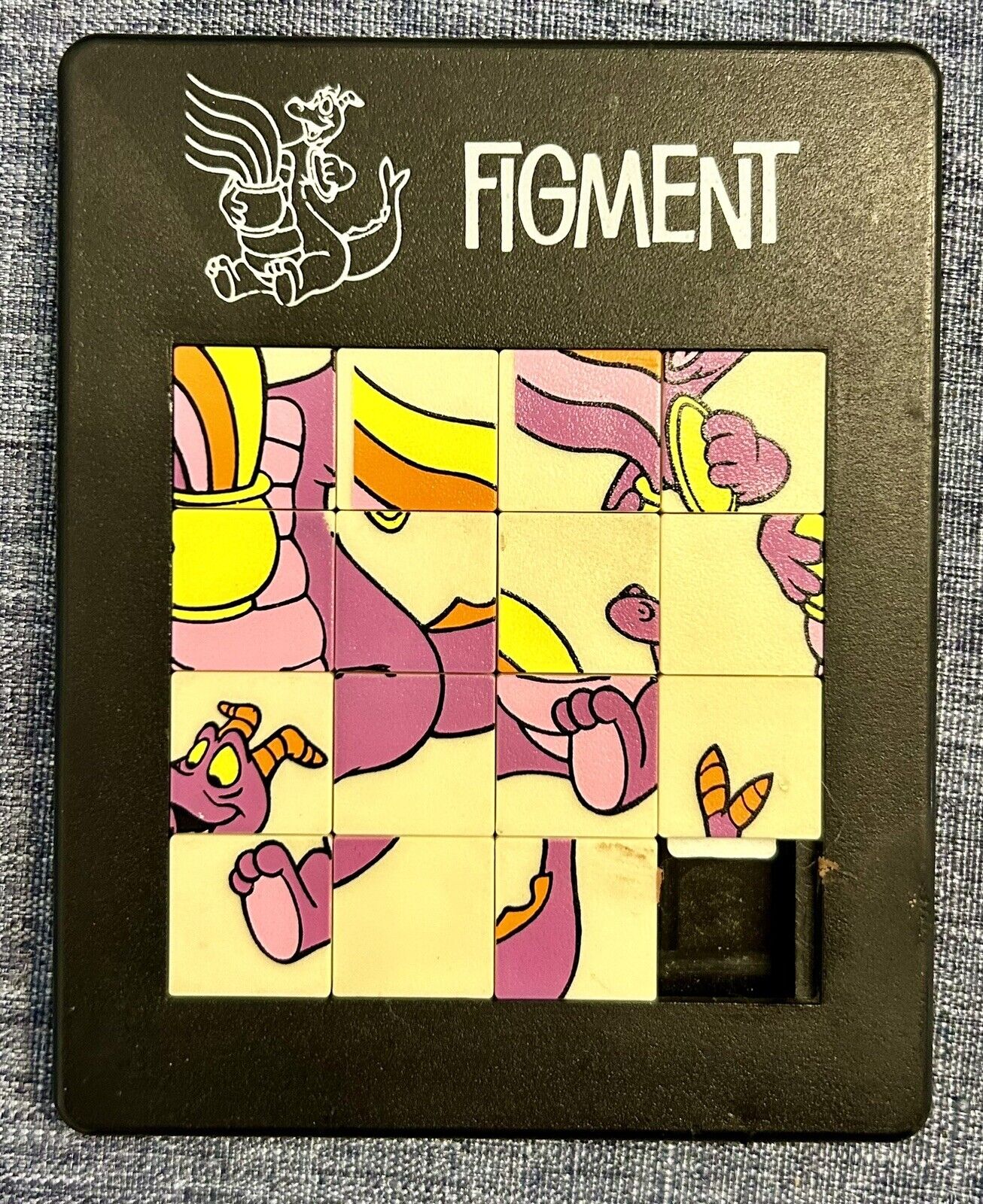 Figment Puzzle from Epcot Vintage rare 1982 Disney