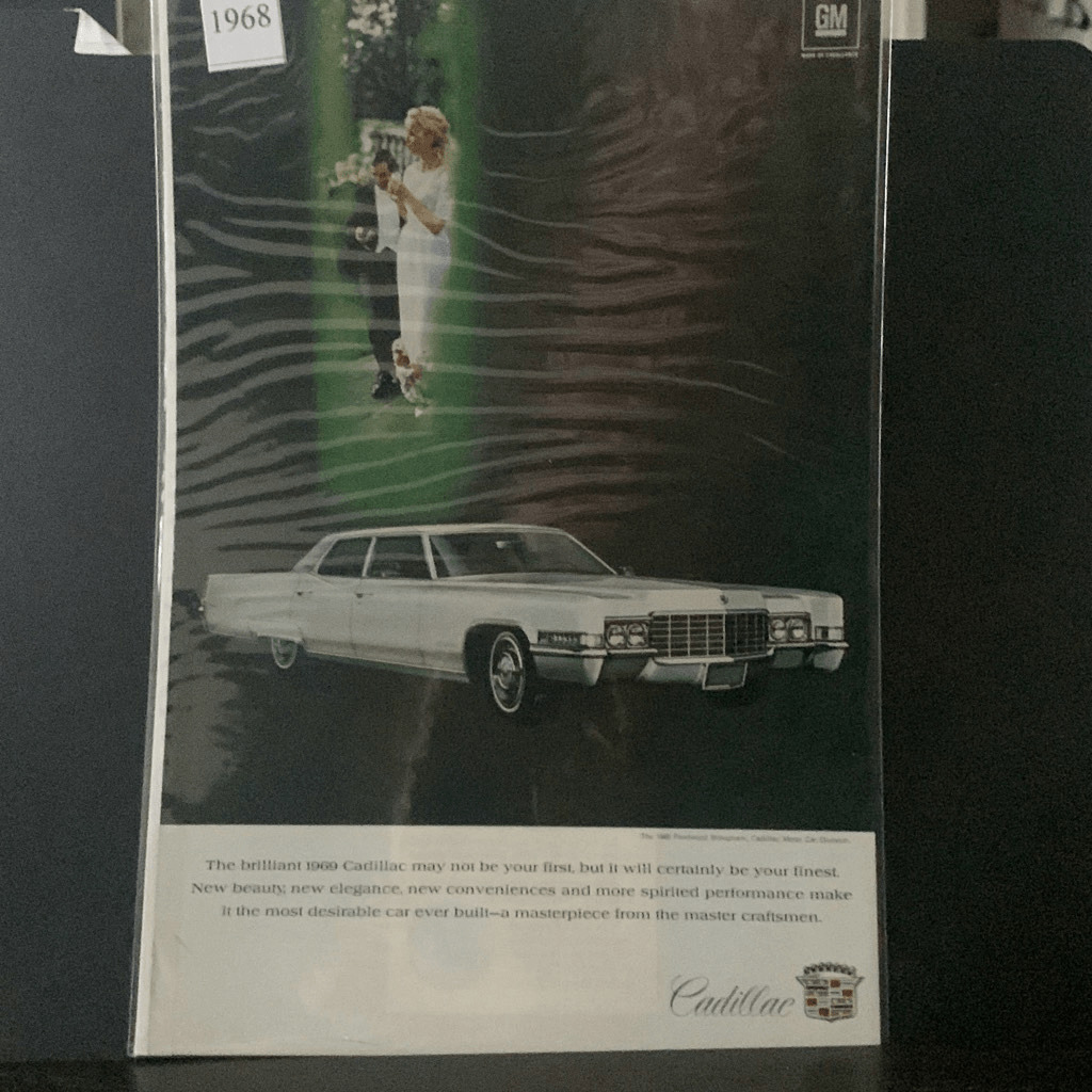 Vintage 1968 Cadillac Fleetwood Brougham Ad Advertisement