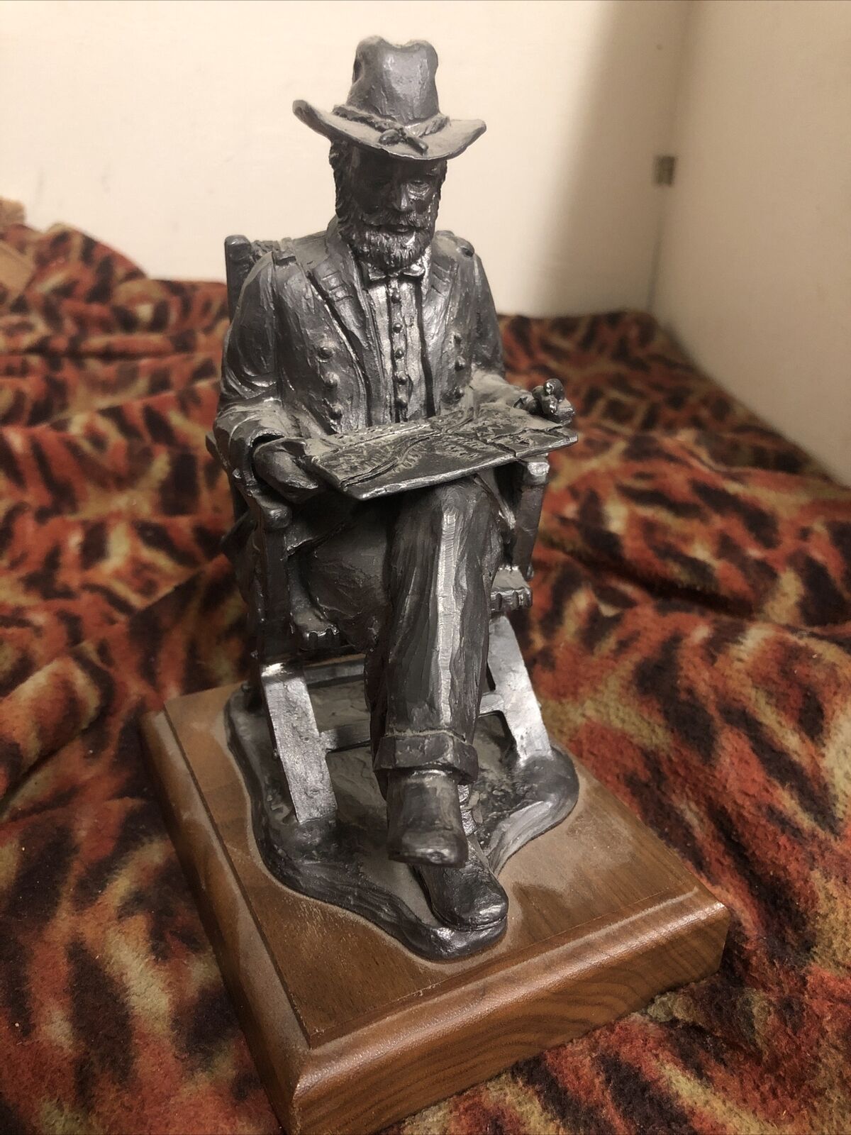Ricker Pewter 1991 Union Army General Ulysses S Grant  35 Of 1500 Civil War USA