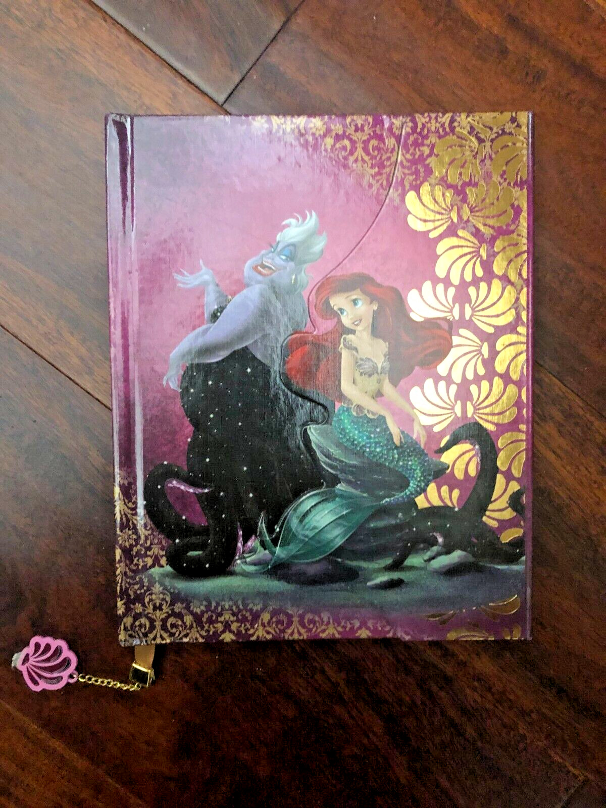 The Little Mermaid Ariel & Ursula Fairytale Designer Journal book NEW designer