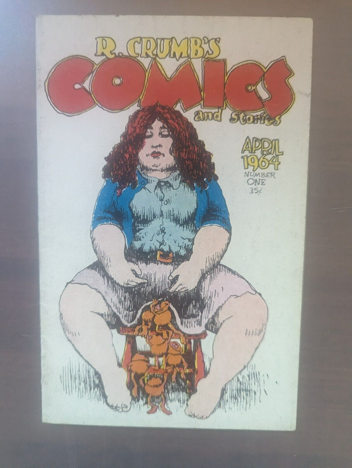 R. Crumb's Comics and Stories 1st Print FN+ Underground 1969 Rip Off Press