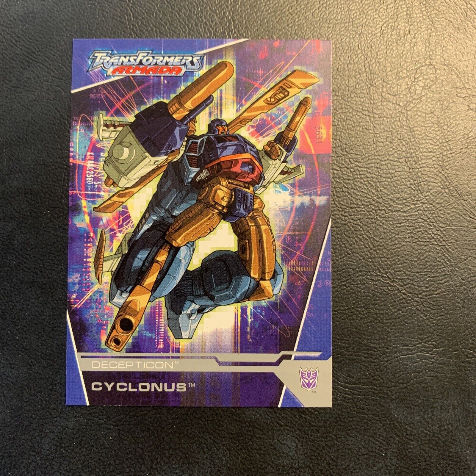 #41 Cyclonus decepticon 2003 Fleer Transformers Armada Cb27