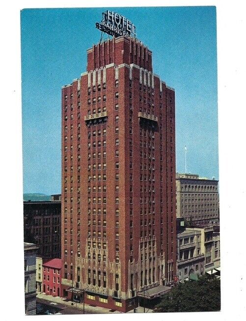 c1960s Hotel Harrisburger Harrisburg Pennsylvania PA Postcard UNPOSTED