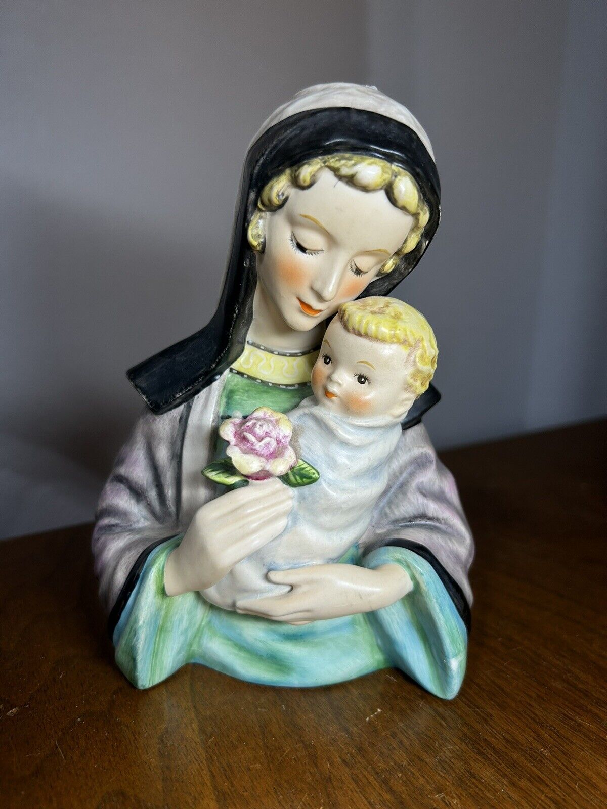 Vintage 1959 W. Goebel W. Germany Robson Madonna and Baby Jesus Figurine