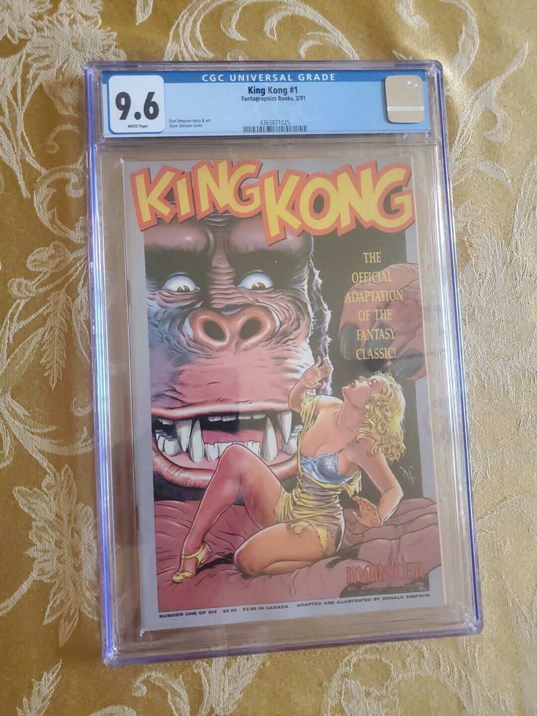 King Kong #1 CGC 9.6 Dave Stevens