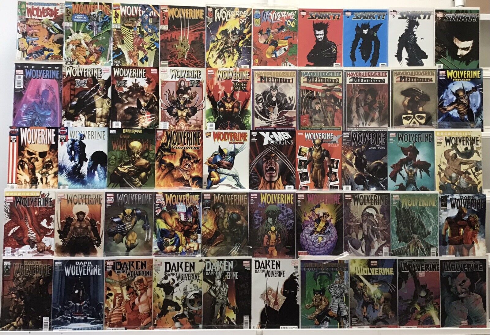 Marvel Comics - Wolverine - Comic Book Lot Of 50