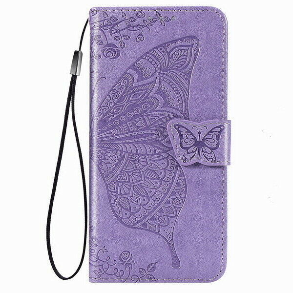 3D Butterfly Wallet Phone Case For Motorola G Power Play Edge 30 G51 G71 