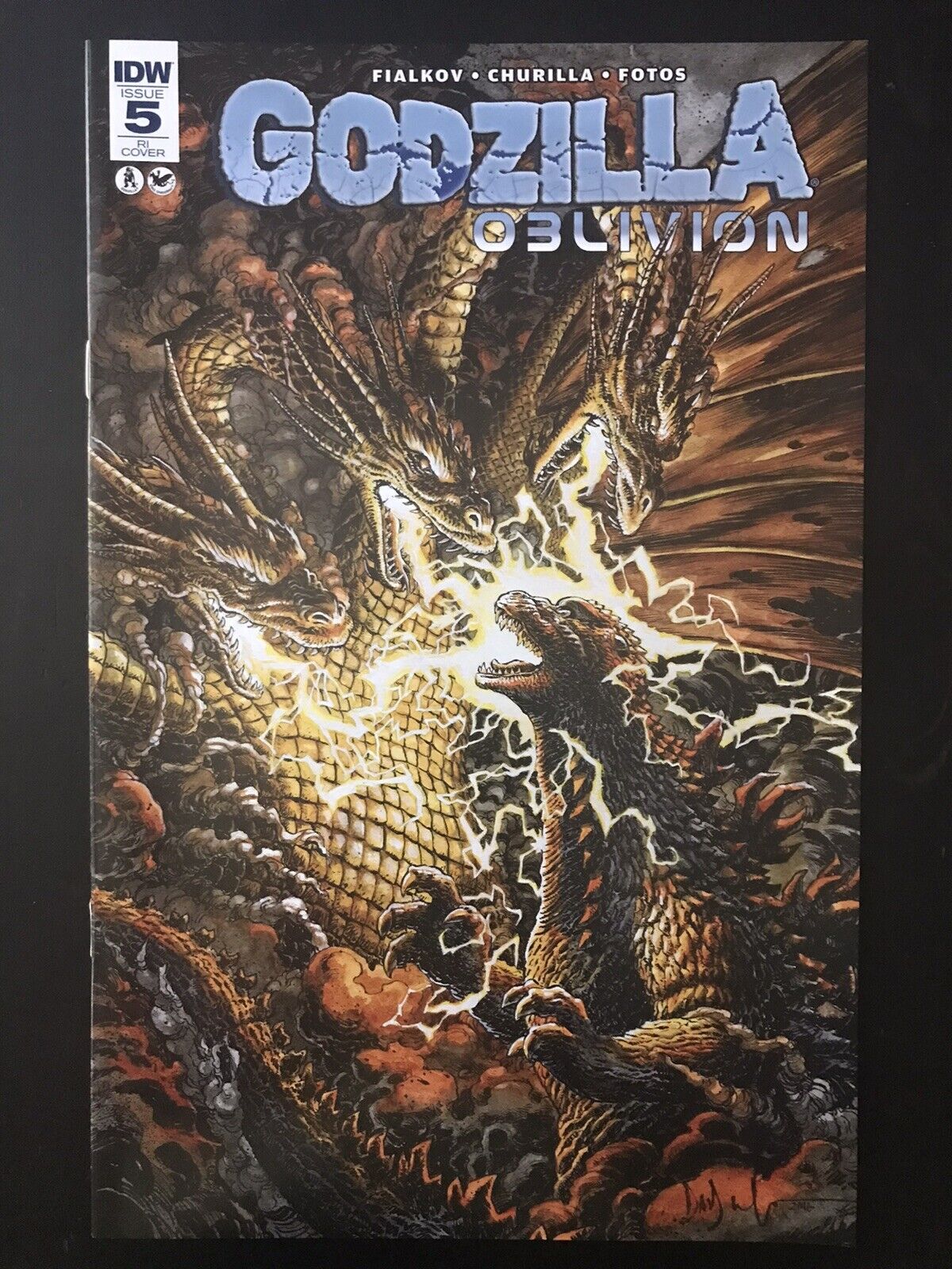 Godzilla #5 Oblivion IDW Retailer Incentive Variant Comic Book