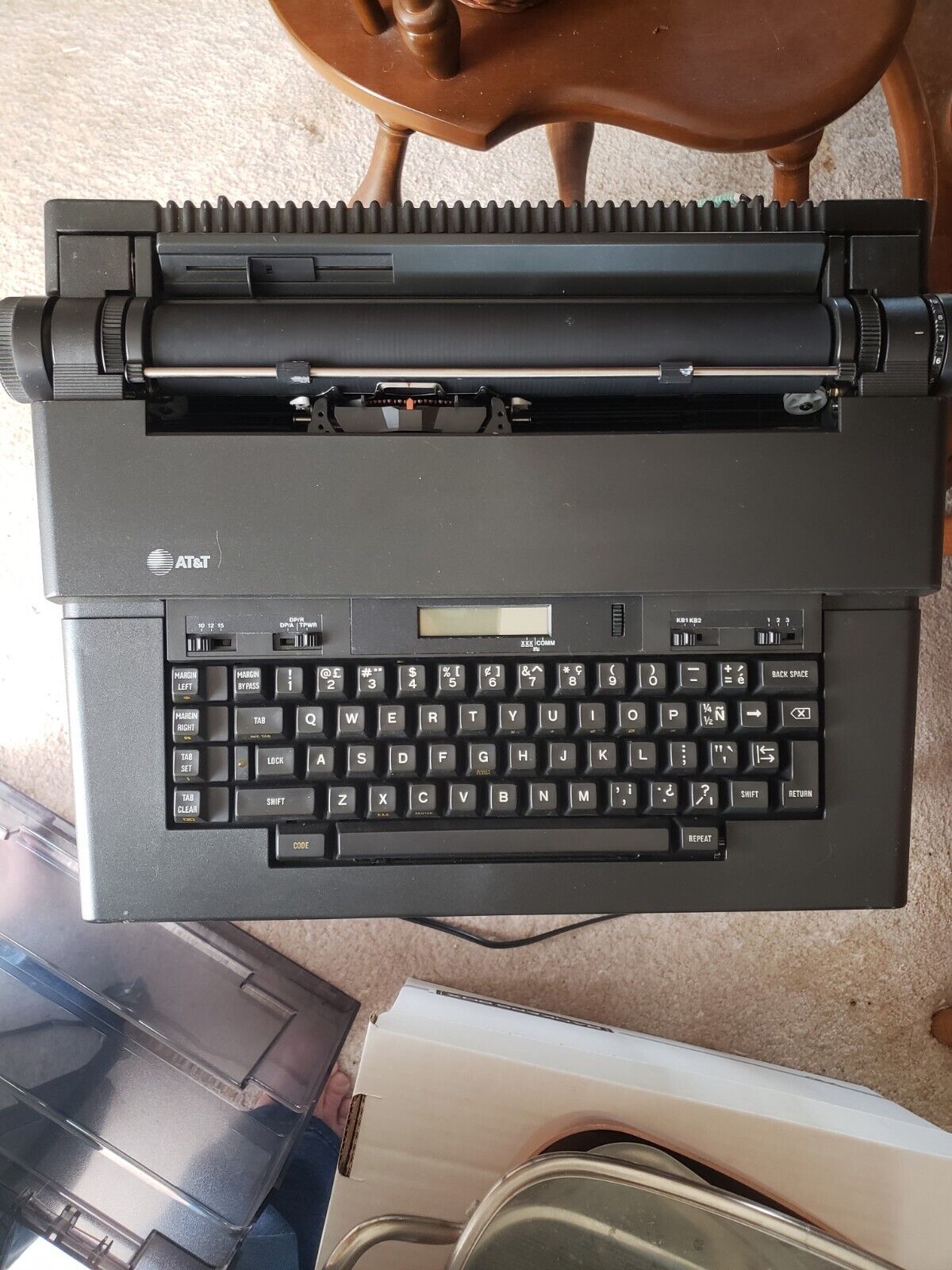One Used AT&T Model 6500 Typewriter Returned Doesn\'t Work Correctly 