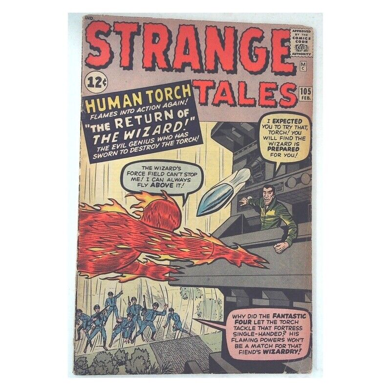 Strange Tales (1951 series) #105 in Very Good + condition. Marvel comics [c]