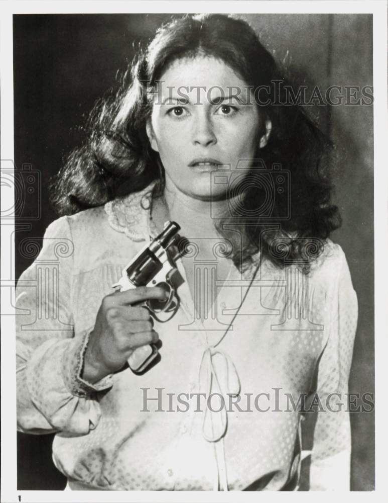1980 Press Photo Actress Faye Dunaway in \