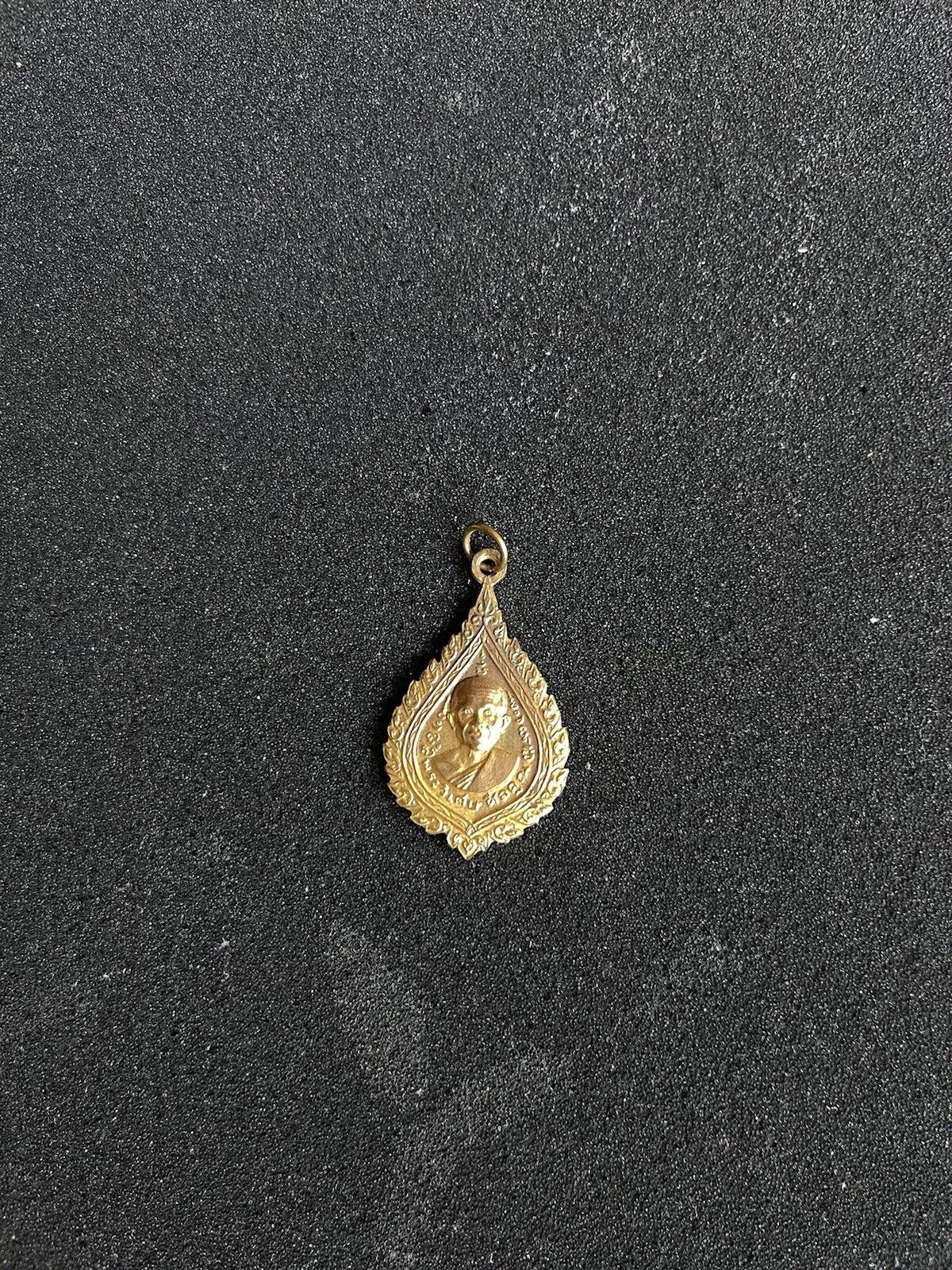 Thai Amulet Padyod Pra Wisetsinkun Hirunrujee Temple LP Ngern Pendant Brass Rare