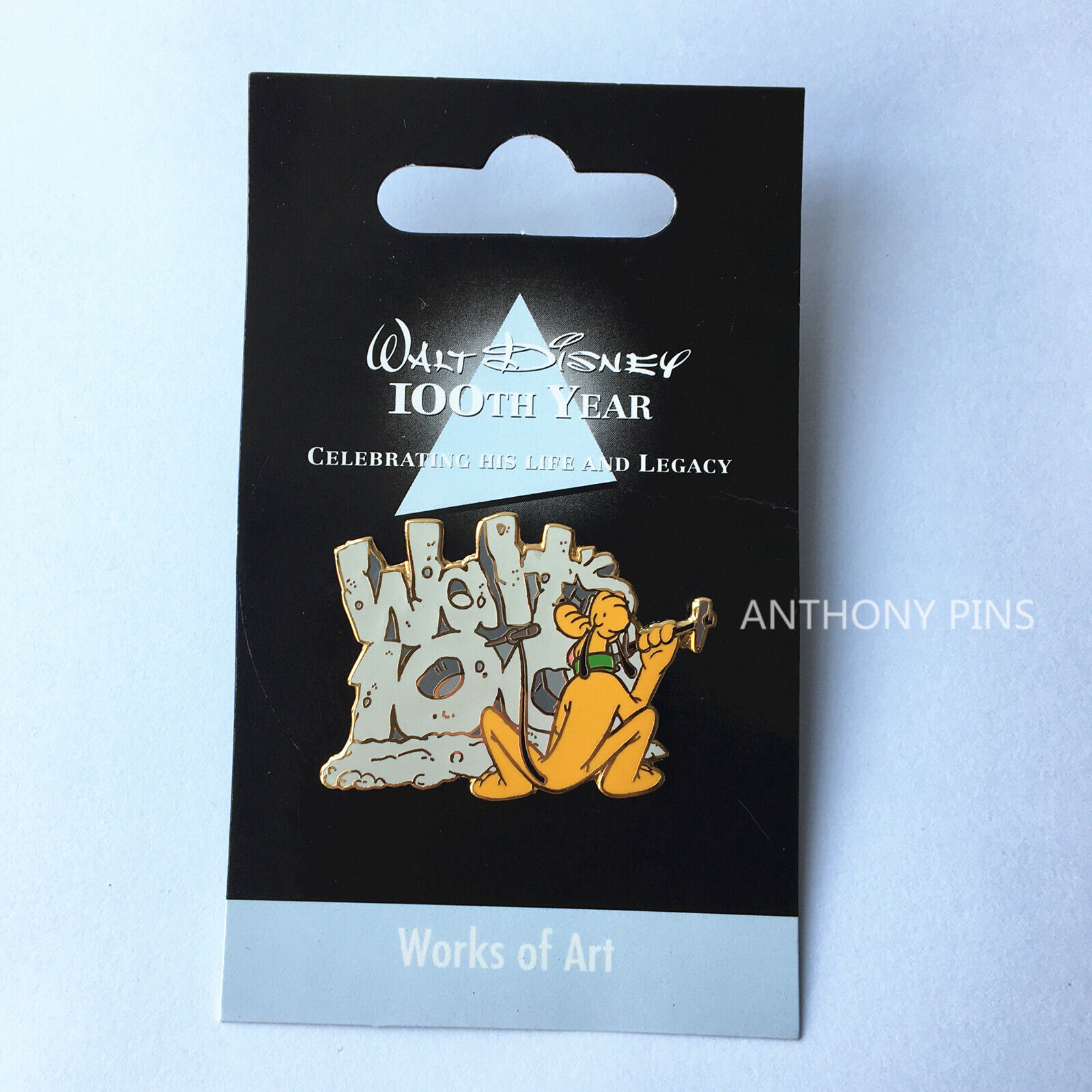 Disney Pins JDS Walt Disney 100th Works of Art #4 Pluto Pin