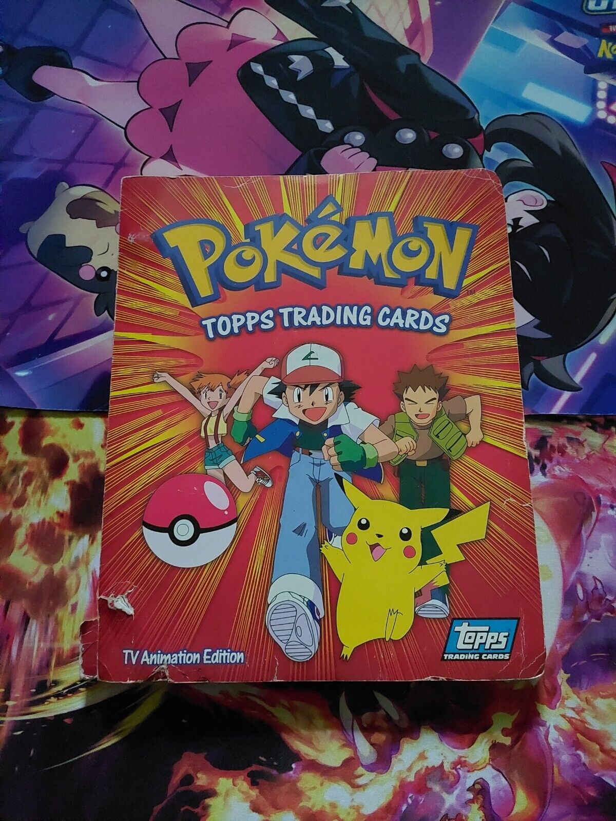 TOPPS Pokemon  Series 1 and 2 Complete Master sets Excellent condition  + Holos