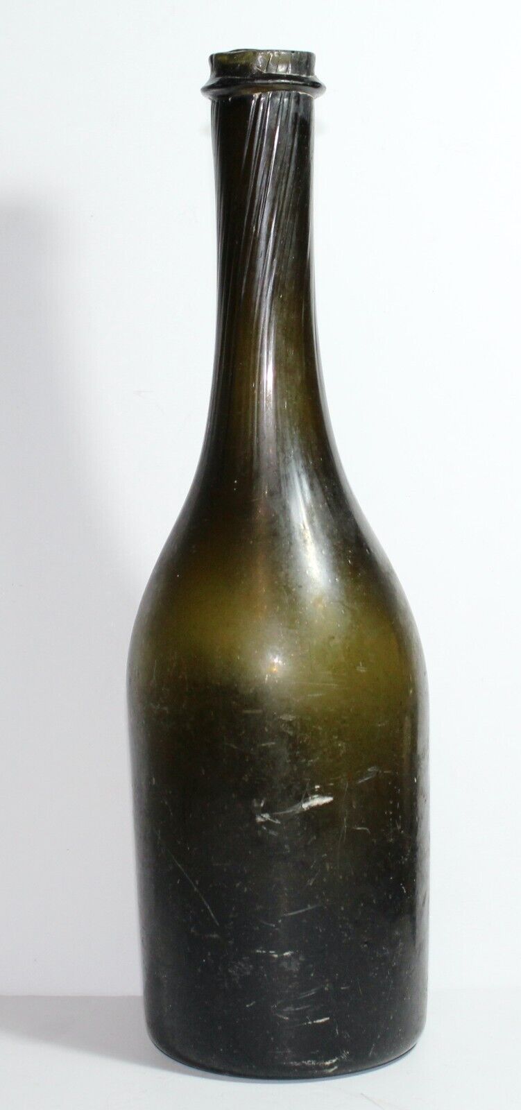 Original 18th Century Circa 1770-1810 French Wine Or Champagne Bottle