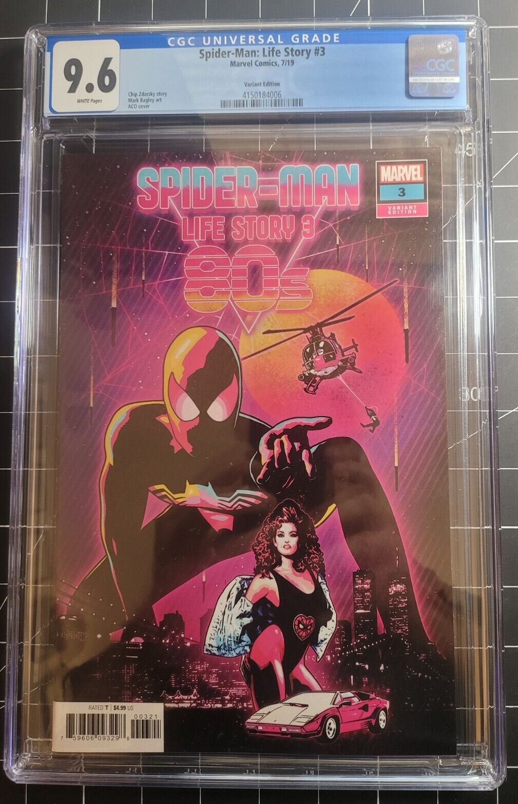 Spider-Man Life Story #3 80's CGC 9.6 ACO 1:25 Variant Venom Black Costume 2021