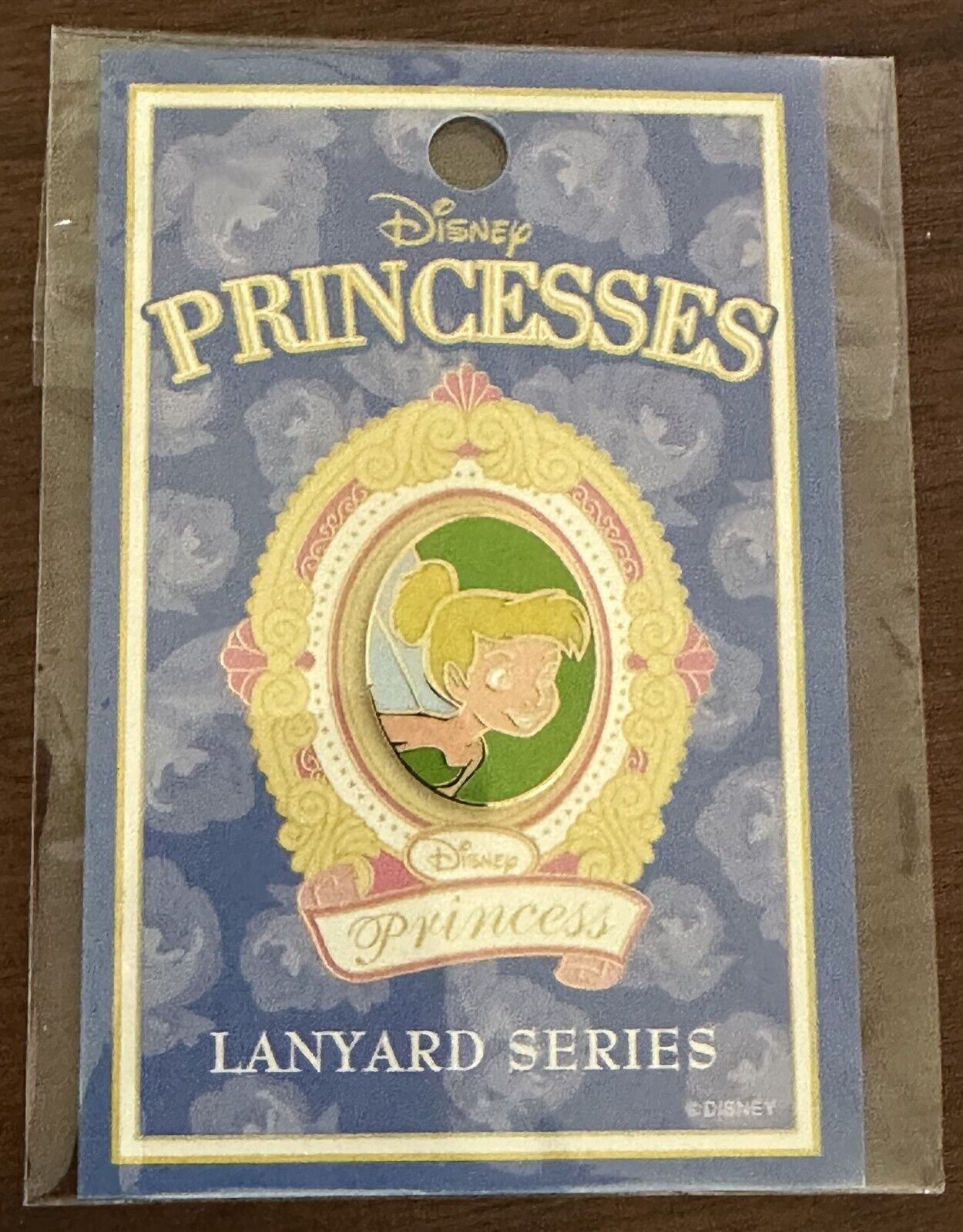 Walt Disney World Cast Exclusive TINKER BELL Princess Lanyard Series MOC