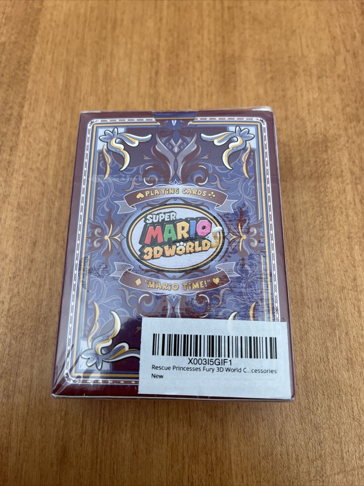 Super Mario 3D World Promotional Playing Cards NINTENDO SUPER MARIO BROTHERS