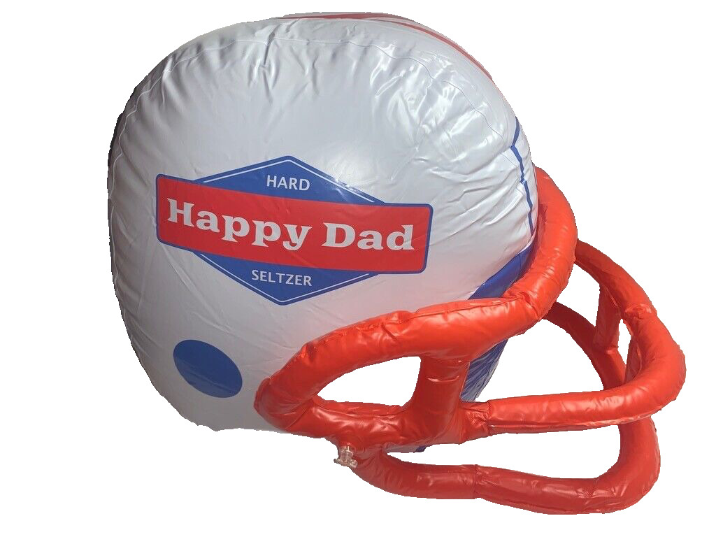 Happy Dad Inflatable Football Helmet 18\