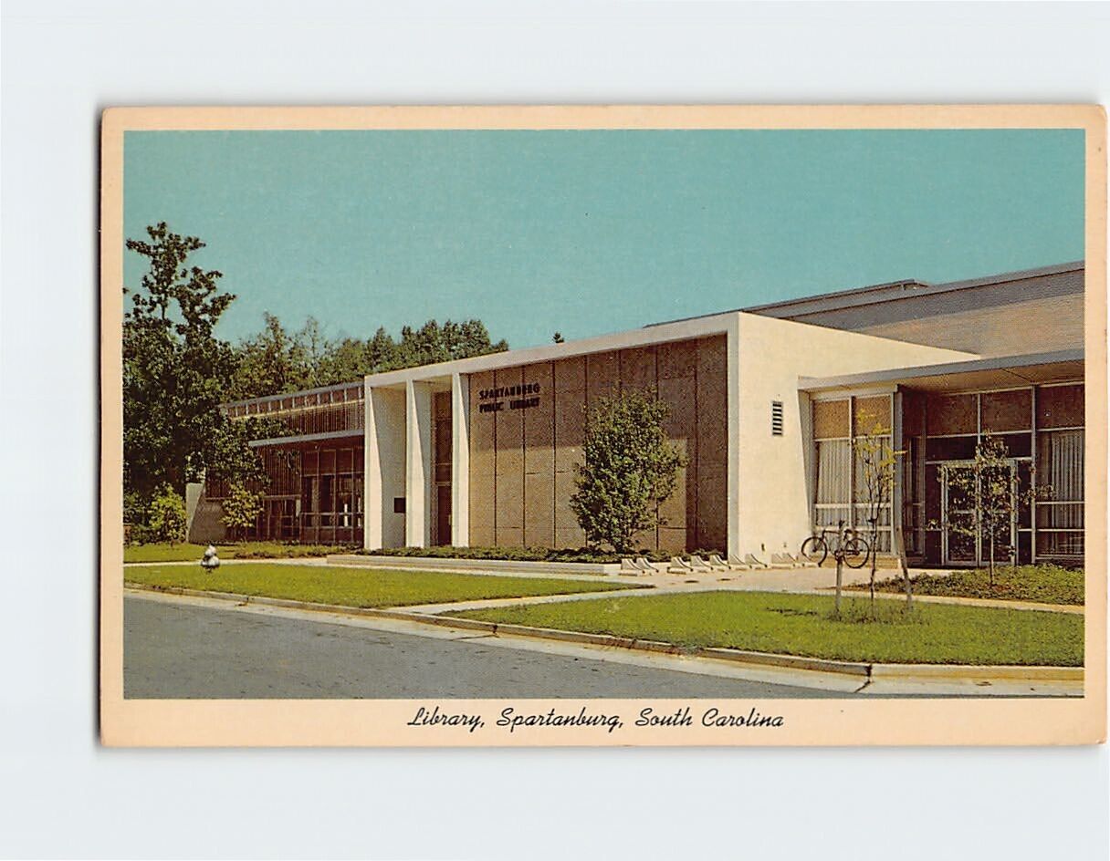 Postcard Library, Spartanburg, South Carolina