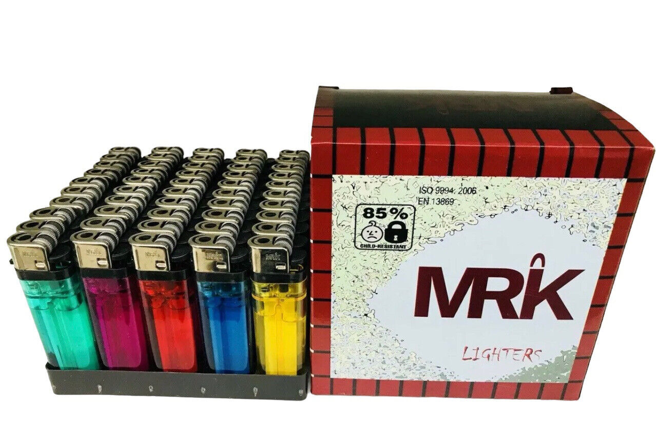 100 X MRK Cigarette Lighter Disposable Wholesale Best Price For High Quality.
