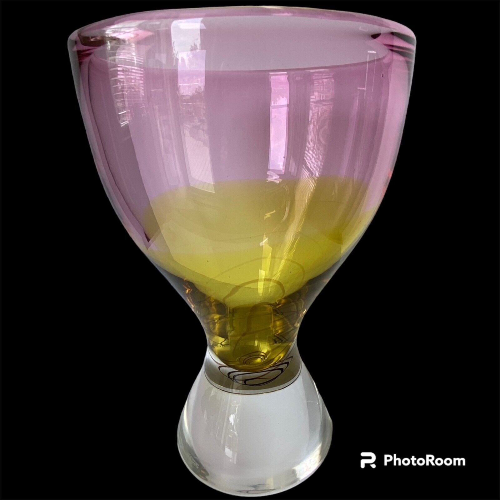 Waterford Evolution Solar Swirl Crystal Vase 11.5\