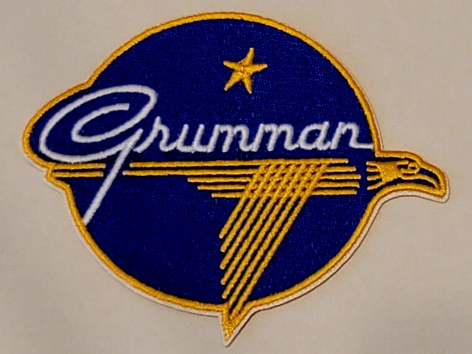  GRUMMAN Aircraft Manufacturers. Military Squadron Hat/ Jacket / shirt Patch.