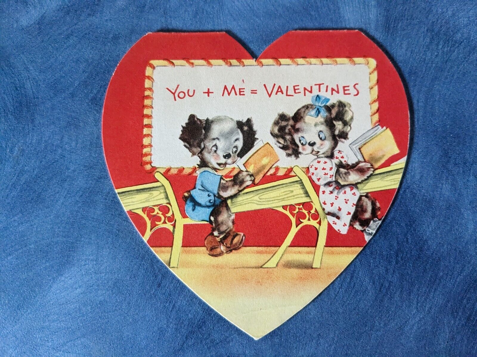 Vintage You + Me = Valentines Dogs