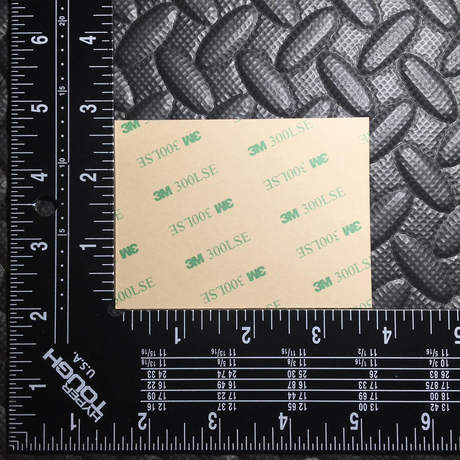 PICK-A-SIZE 3M 300LSE .1MM THIN DOUBLE SIDED ADHESIVE SHEET LOW PRICES READ/ASK
