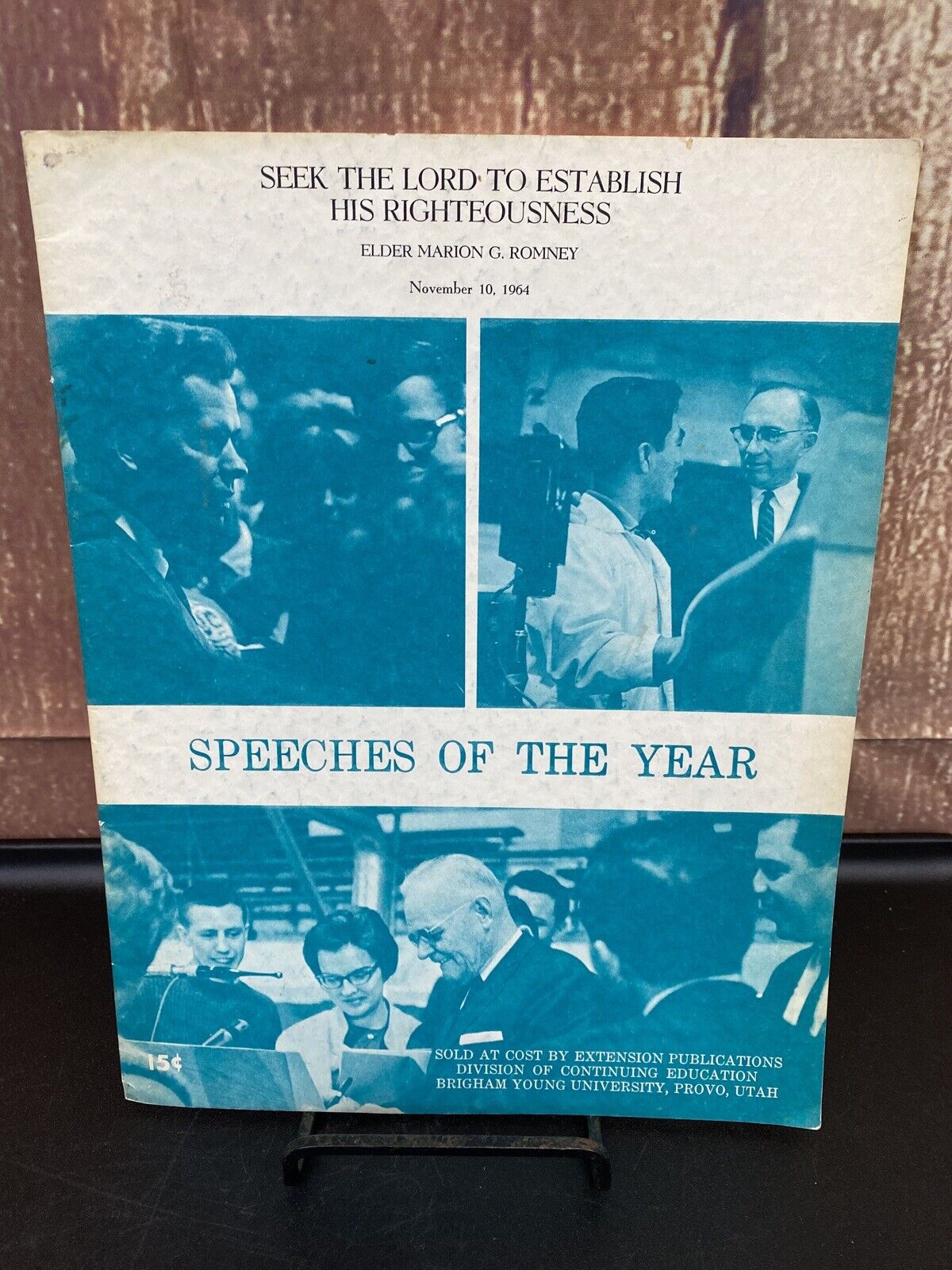 1964 Brigham Young University Speeches Of The Year By Elder Marion Romney