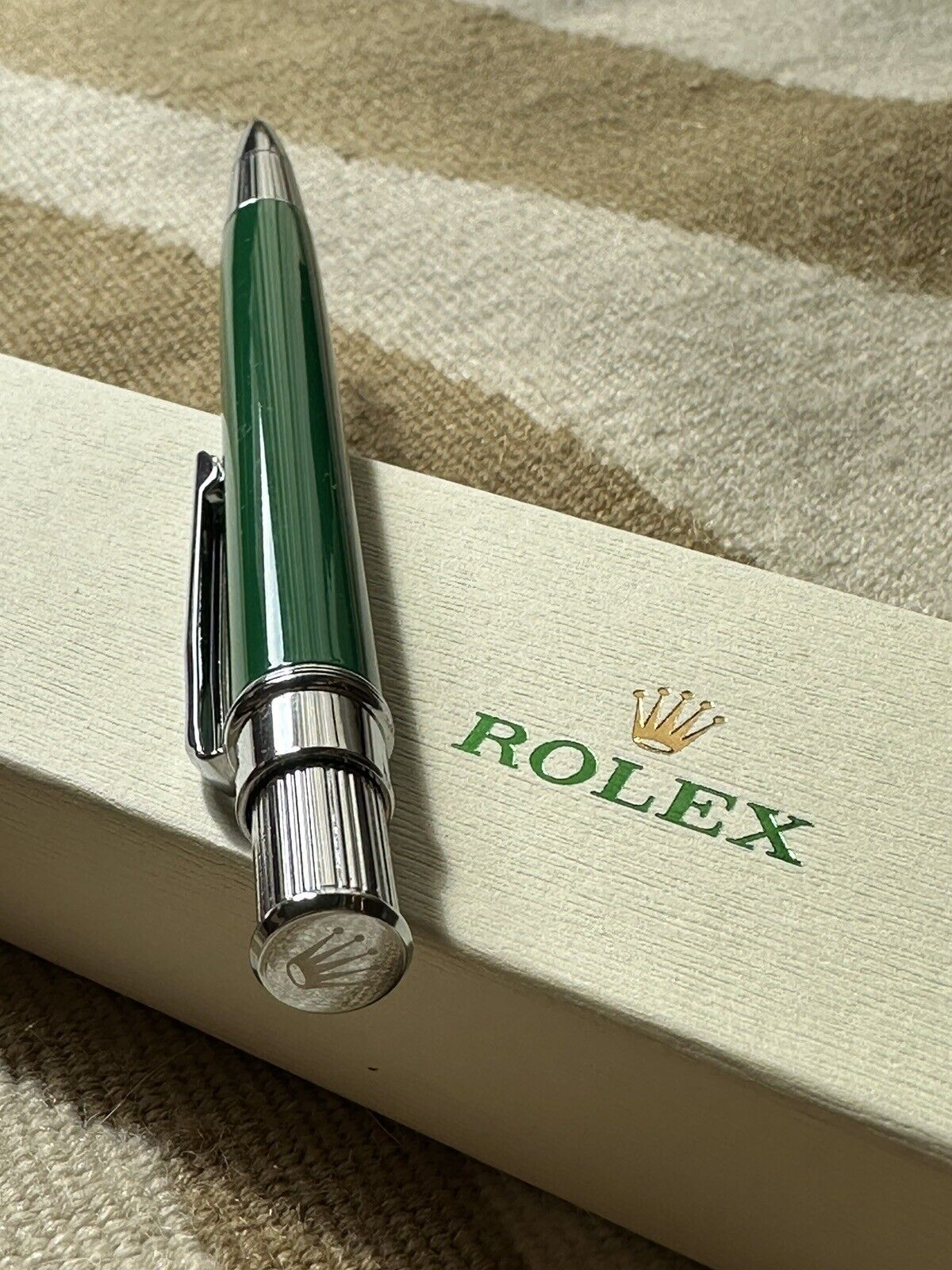 Green Rolex Ballpoint Pen NEW RARE Datejust Submariner Thanksgiving Gift