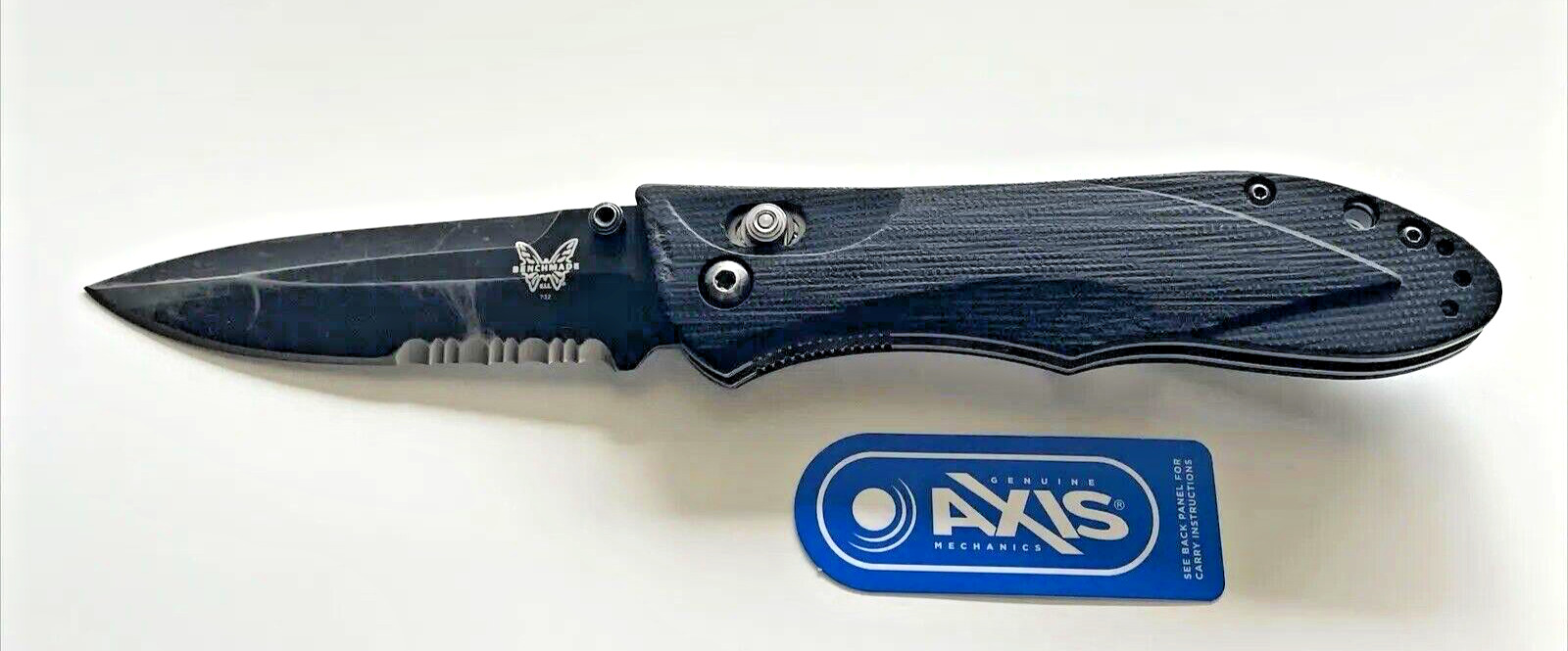 Benchmade 732SBK Ares Folding Knife 154CM AXIS USA 2005