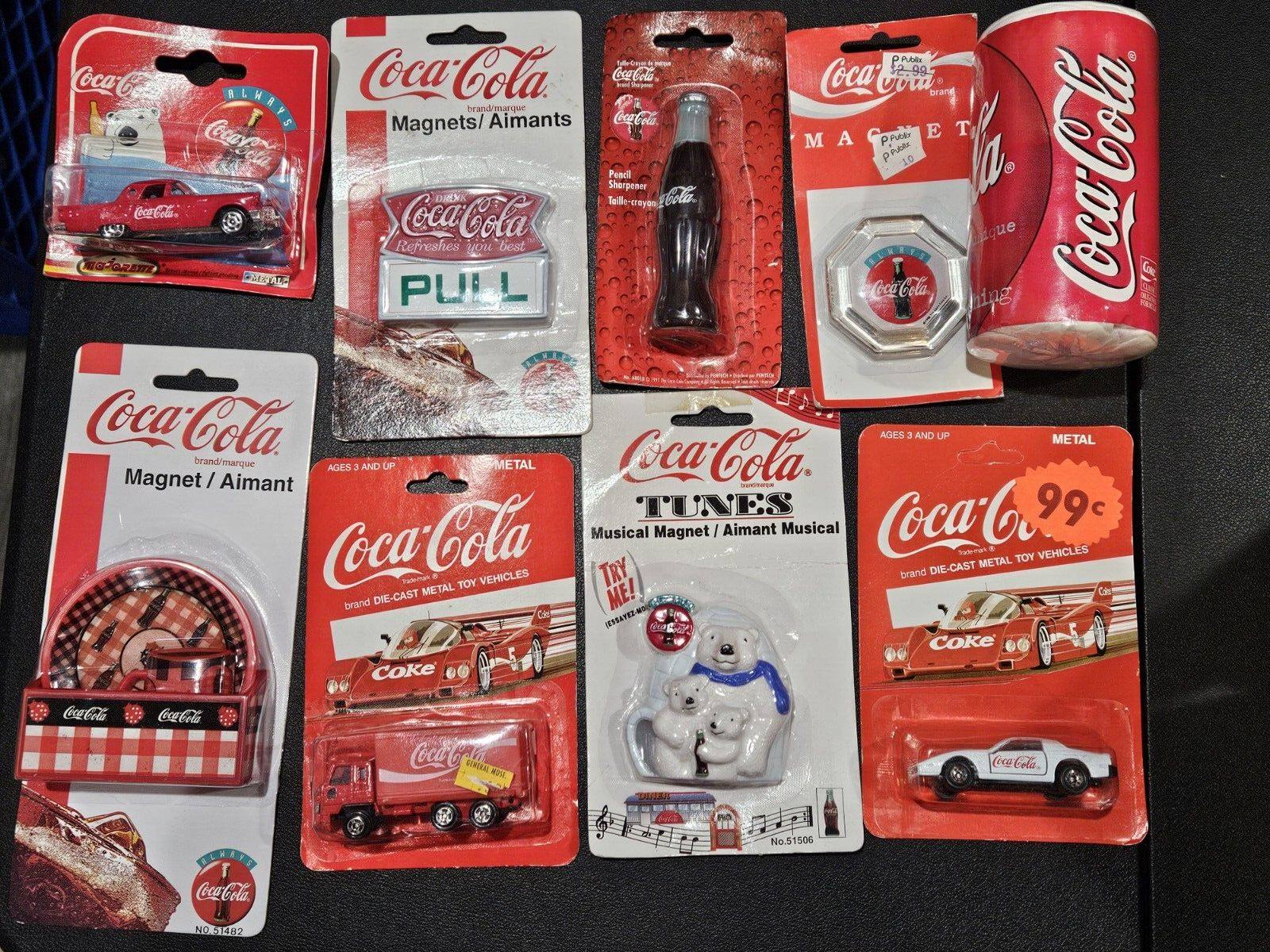 Vintage Coca Cola Collectibles Lot of 9 pieces