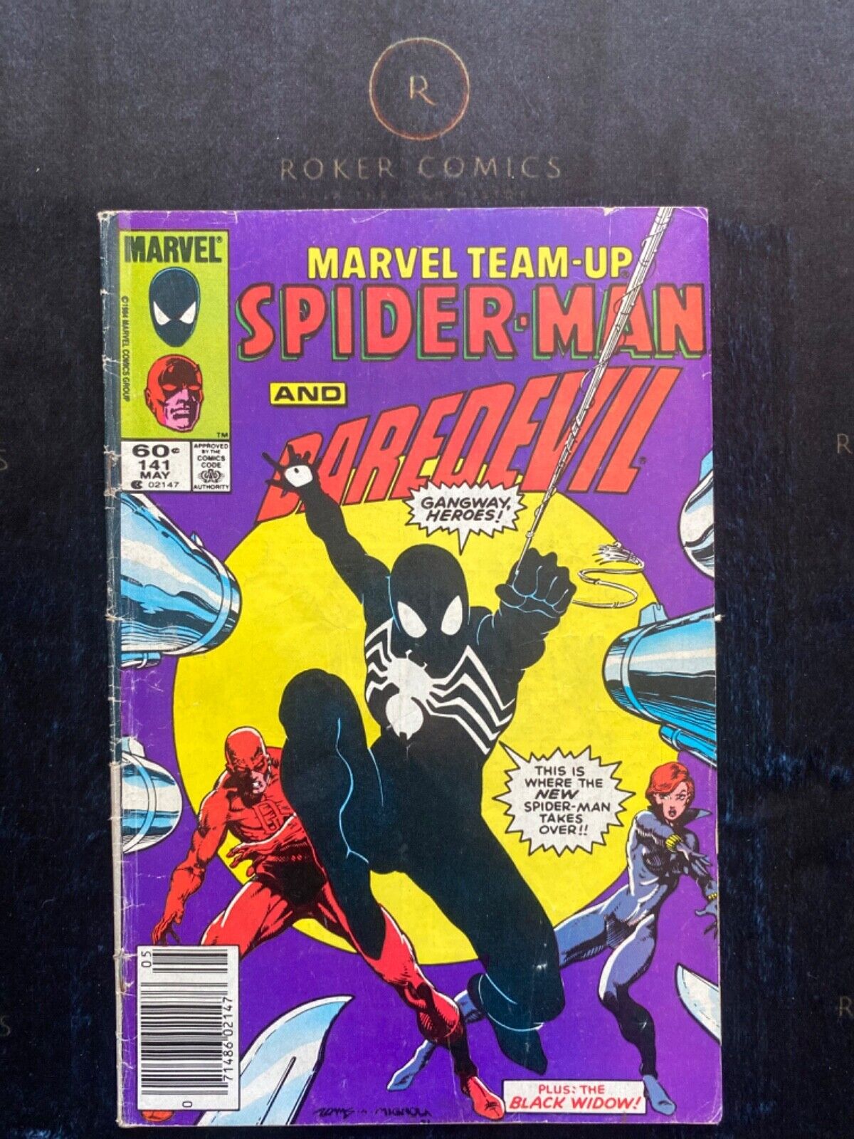 1984 Marvel Team-Up #141 (KEY ISSUE) F.A. of black costume that becomes Venom