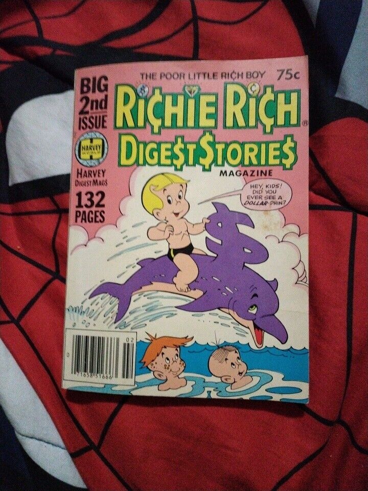 Richie Rich Digest Stories #2 - Harvey file copy - Little Dot - VF 8.0   