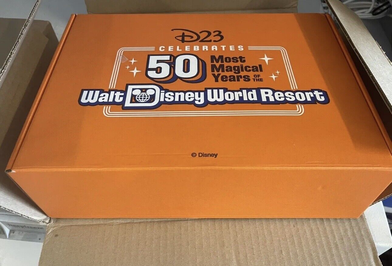 Disney 2021 D23 Gold Member 50 Most Magical Years WDW Resorts Set NEW