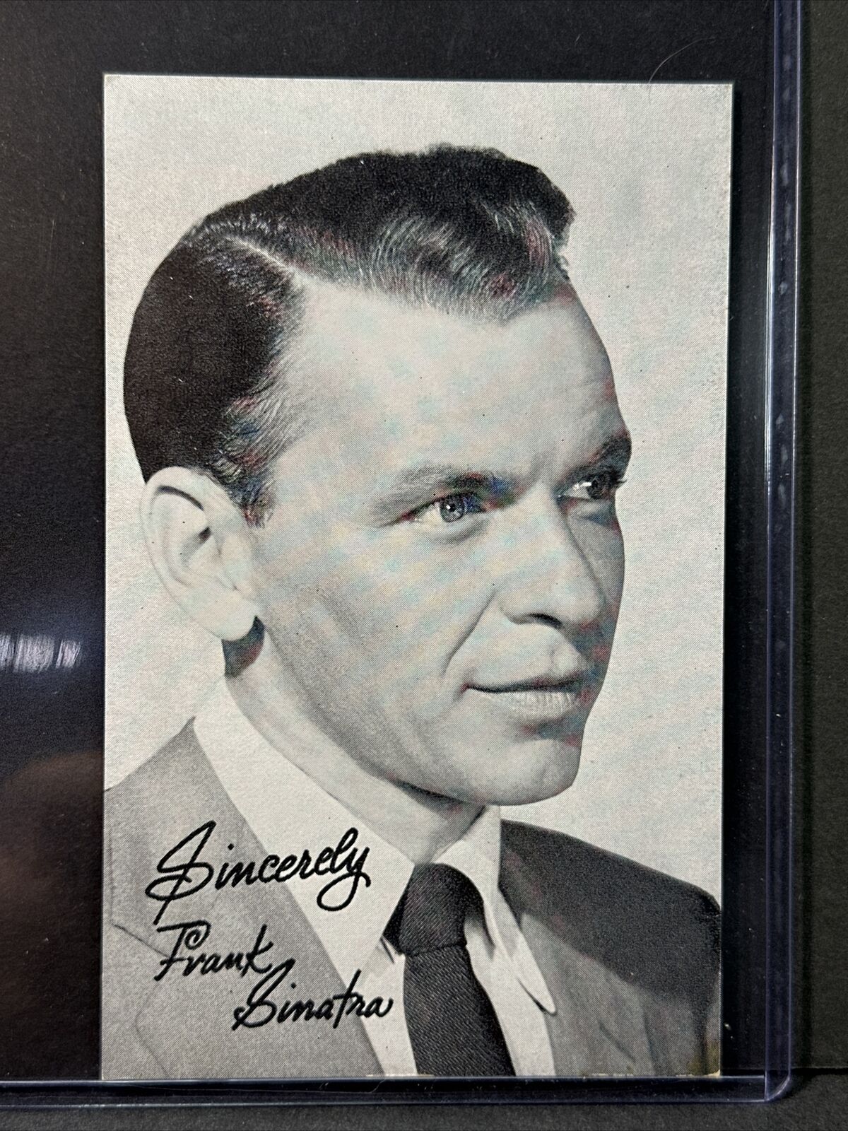 FRANK SINATRA ARCADE CARD 1960