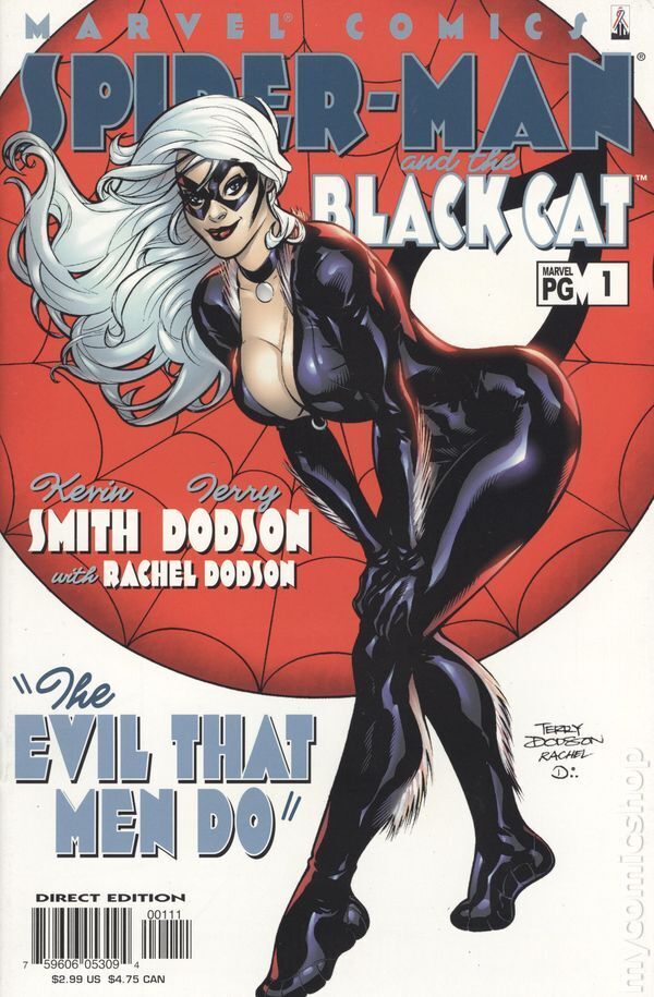 Spider-Man and the Black Cat The Evil That Men Do #1 VF 2002 Stock Image